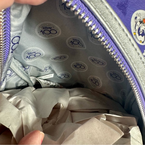 NWT. Disney Parks Loungefly 100th Mickey Mouse Friends Mini Backpack Bag - Picture 14 of 14